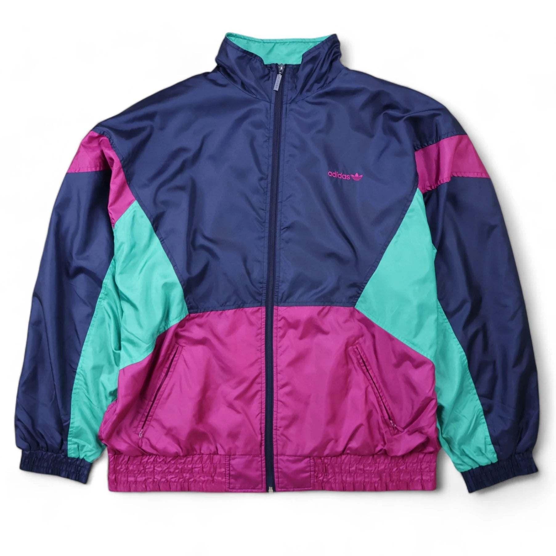 Adidas multicolor windbreaker on sale